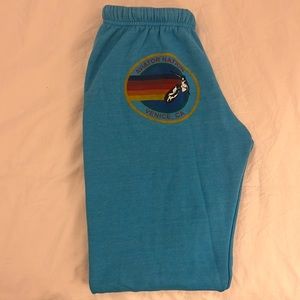 Aviator Nation Graphic Drawstring sweatpants